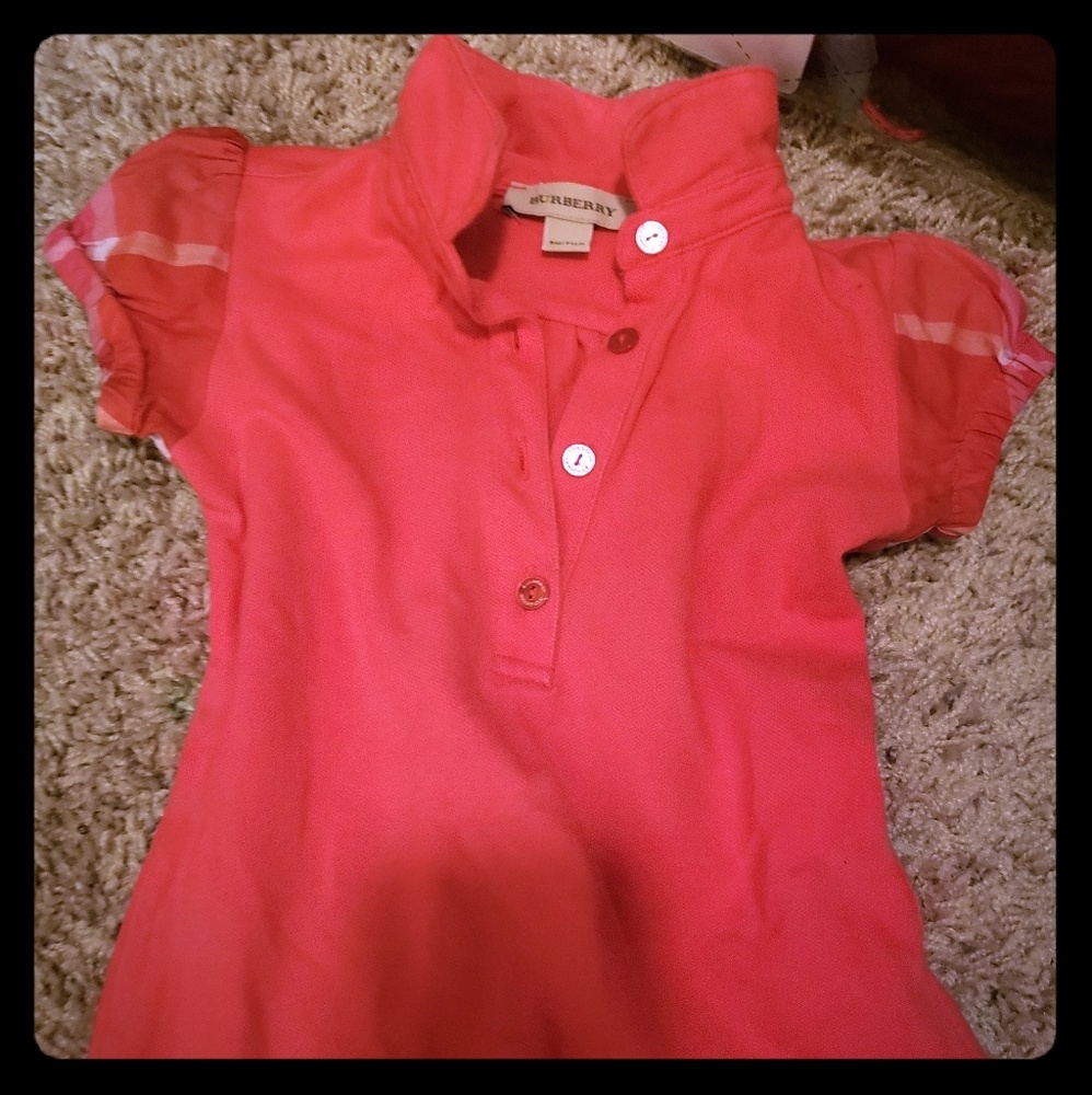 Infant Burberry Jersey Dress